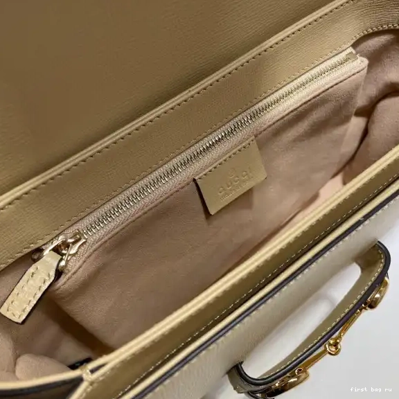 First bag ru 1955 bag Horsebit shoulder GUCCI 0528